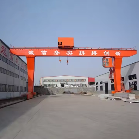 L-type leg single beam traveling Single Speed Electric Wire Rope Hoist Gantry Crane