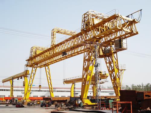 Good Quality Trussed Frame Movable Traveling Double Girder Gantry Crane In South Africa