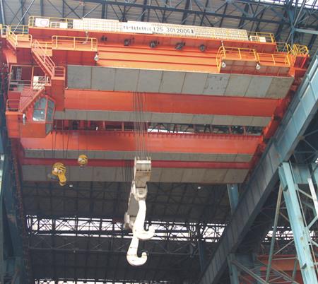 QD Steel Plant 500Ton Overhead Crane